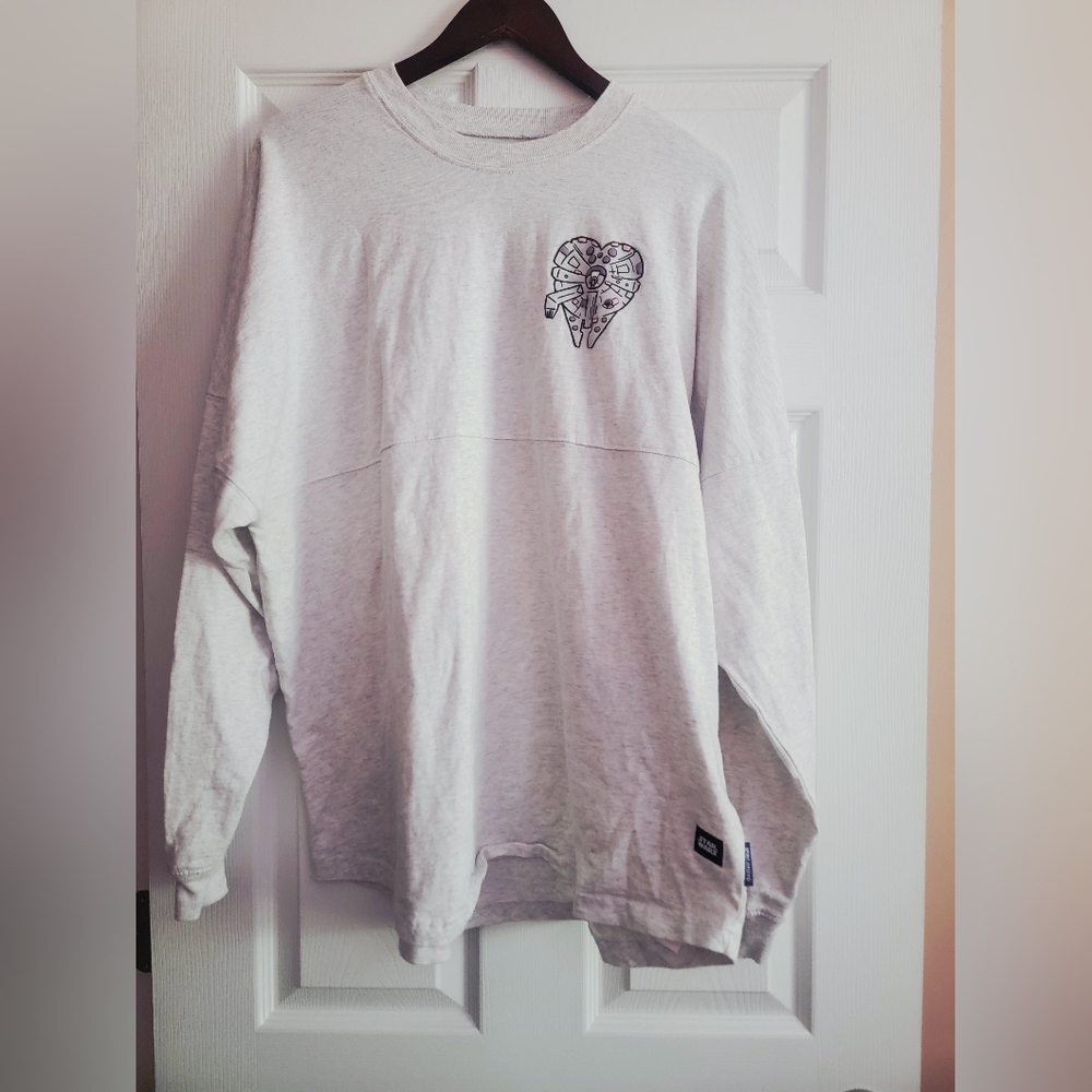 Star Wars White Millennium Falcon Tee